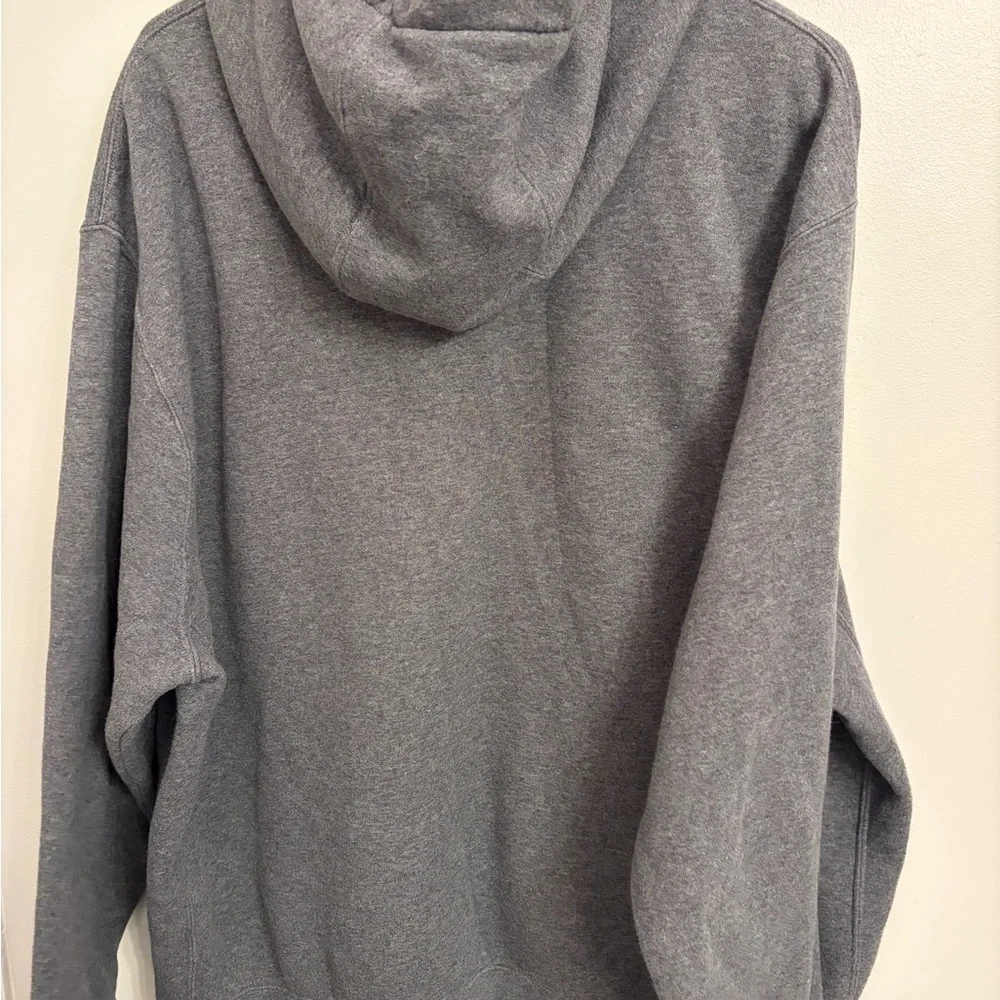 Nike Men's Charcoal grey Hoodie xl classic pocket logo athletic